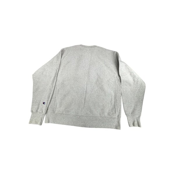 Vtg Champion Reverse Weave University Of Louisville Sweatshirt Large Gray & Red - Picture 4 of 8